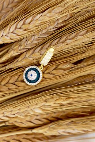 925 Ayar Gümüş Nazar Charm