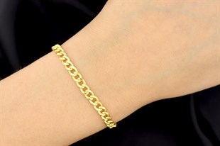 925 Ayar Gümüş Nazar Detaylı Gurmet Bileklik