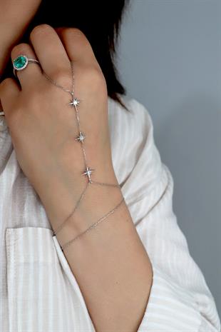 925 Ayar Gümüş Noctara Yıldız Şahmeran