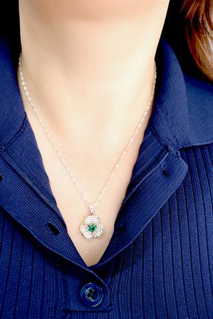 925 Ayar Gümüş Otantik Kolye