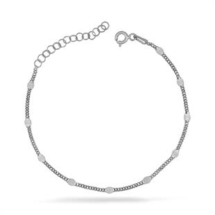 925 Ayar Gümüş Pullu Gurmet Bileklik