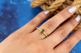 925 Ayar Gümüş Renk Değiştiren Zultanit Baget Taşlı Yüzük