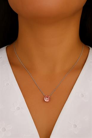 925 Ayar Gümüş Renk Değiştiren Zultanit Taşlı Kolye