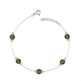 925 Ayar Gümüş Renk Değiştiren Zultanit Taşlı Bileklik