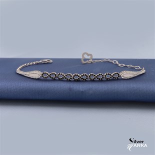 925 Ayar Gümüş Sonsuzluk Bileklik