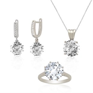 925 Ayar Gümüş Şık Set