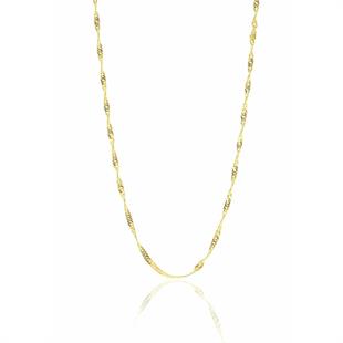 925 Ayar Gümüş Singapur Model Zincir