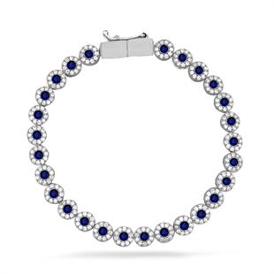 925 Ayar Gümüş Su Yolu Bileklik