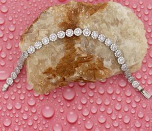 925 Ayar Gümüş Su Yolu Bileklik