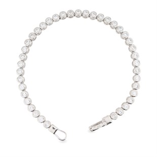 925 Ayar Gümüş Su Yolu Zarif Bileklik