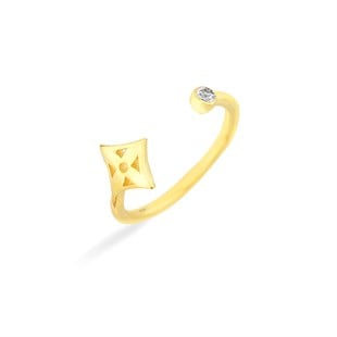 925 Ayar Gümüş Taşlı Yüzük