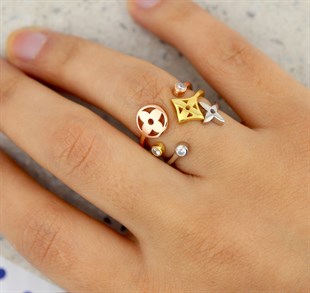 925 Ayar Gümüş Taşlı Yüzük