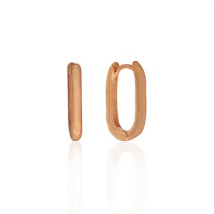 925 Ayar Gümüş U Tasarım Küpe