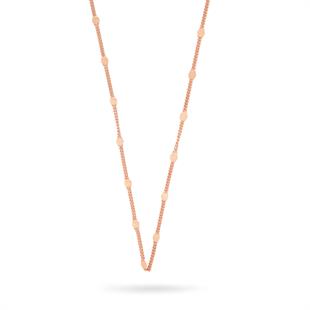 925 Ayar Gümüş Yaldızlı Pullu Gurmet Zincir