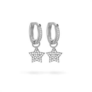 925 Ayar Gümüş Yıldız Küpe