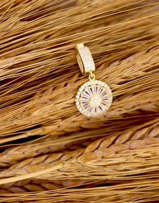 925 Ayar Gümüş Zirkon Taşlı Charm