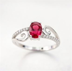 925 Ayar Gümüş Zirkon Taşlı Gümüş Yüzük