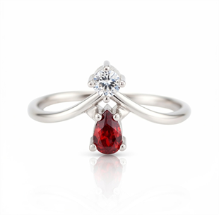 925 Ayar Gümüş Zirkon Taşlı Gümüş Yüzük