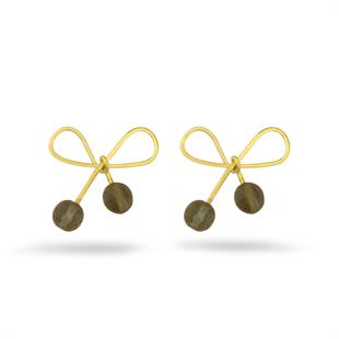 925 Ayar Gümüş Zultanit Fiyonk Küpe