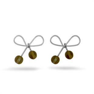 925 Ayar Gümüş Zultanit Fiyonk Küpe