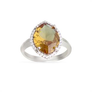 925 Ayar Gümüş Zultanit Taş Özel Kesim Markiz Takı Seti