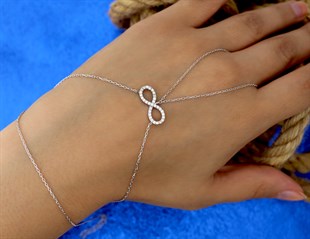 925 Ayar Sonsuzluk Şahmeran Bileklik