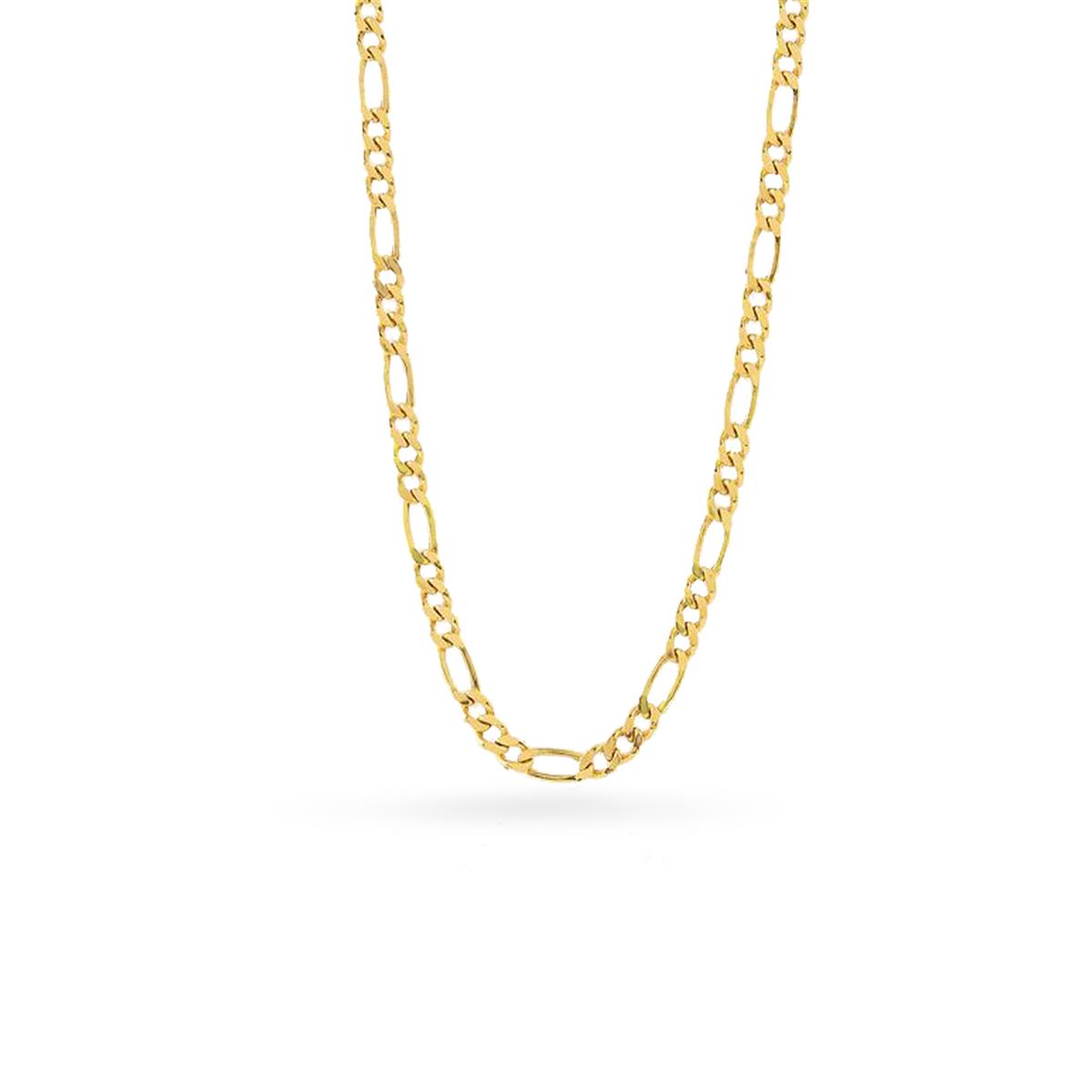 925 Ayar Gümüş 3 mm Figaro Zincir Kolye