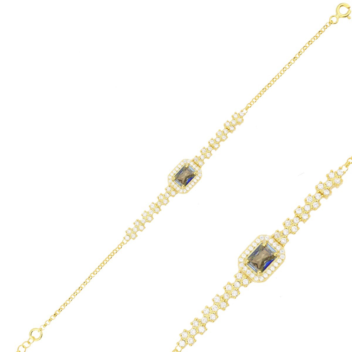 925 Ayar Gümüş Baget Bileklik