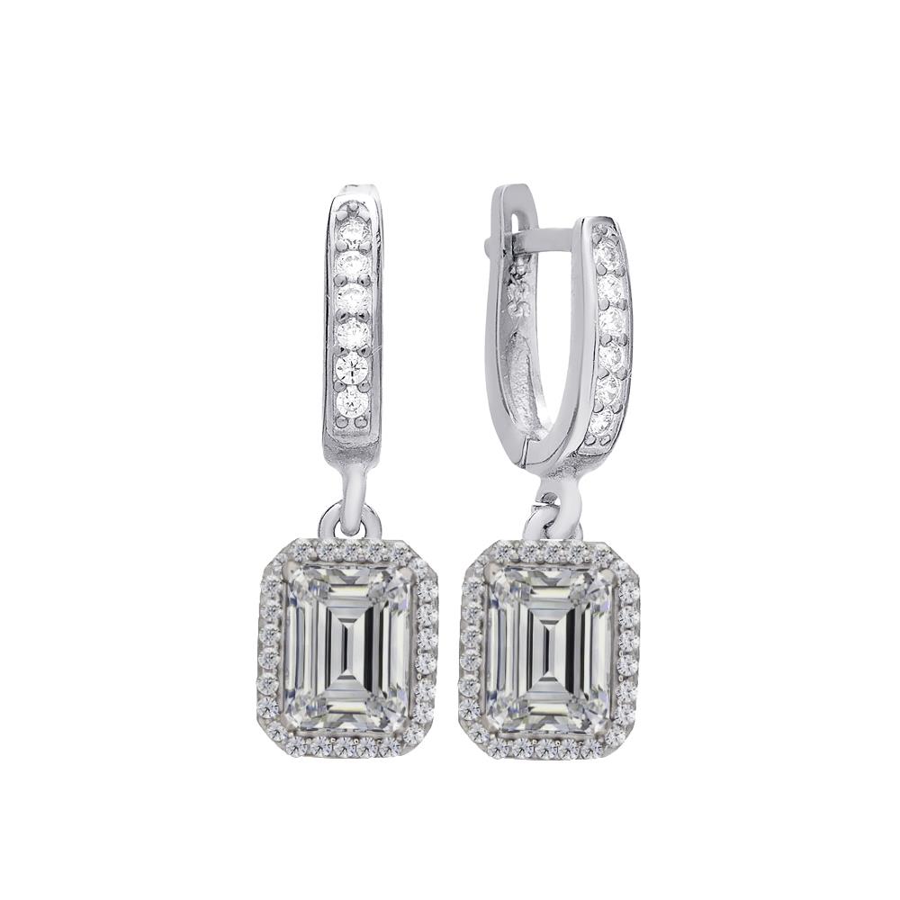 925 Ayar Gümüş Baget Küpe