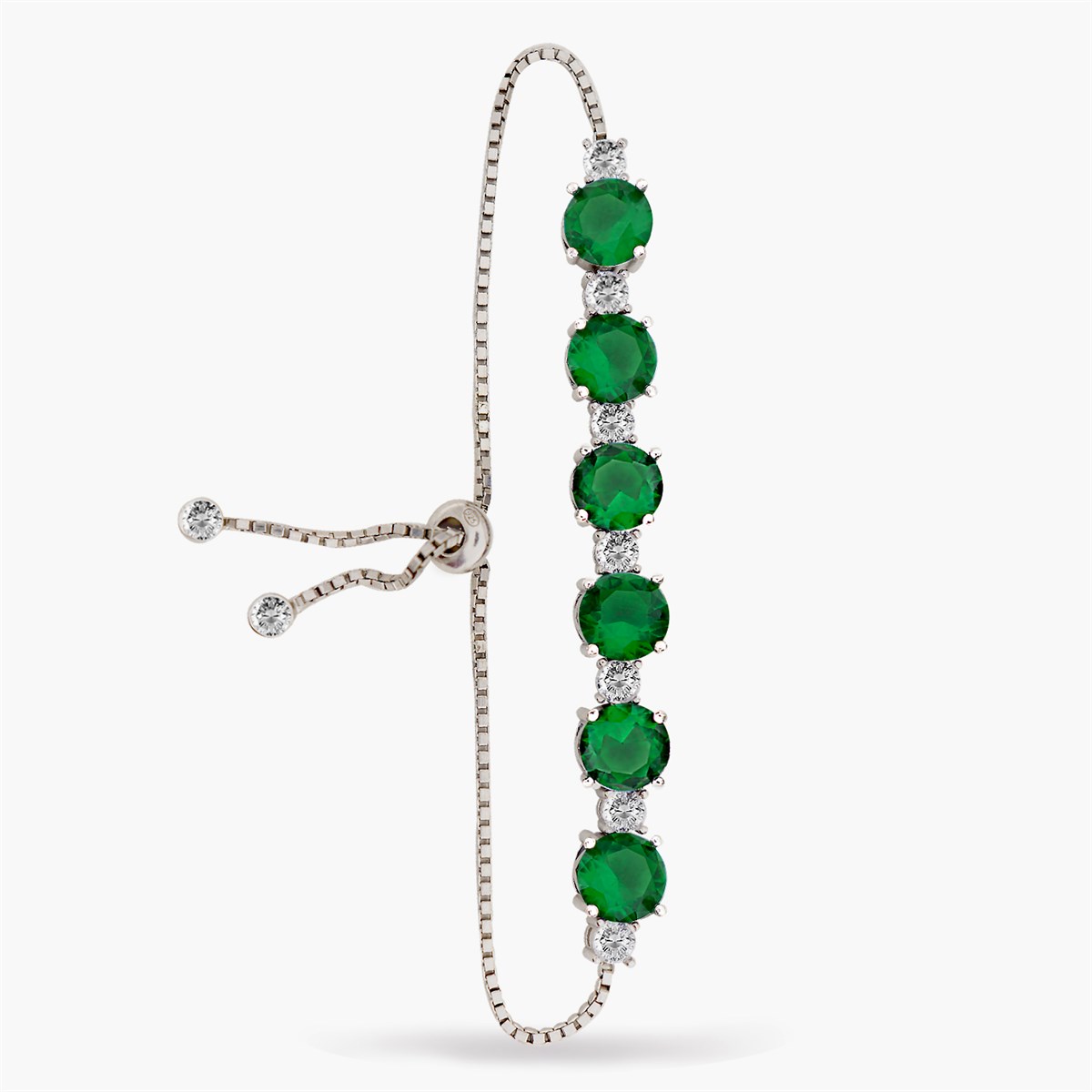 925 Ayar Gümüş Rodyum Kaplama Asansörlü Bileklik