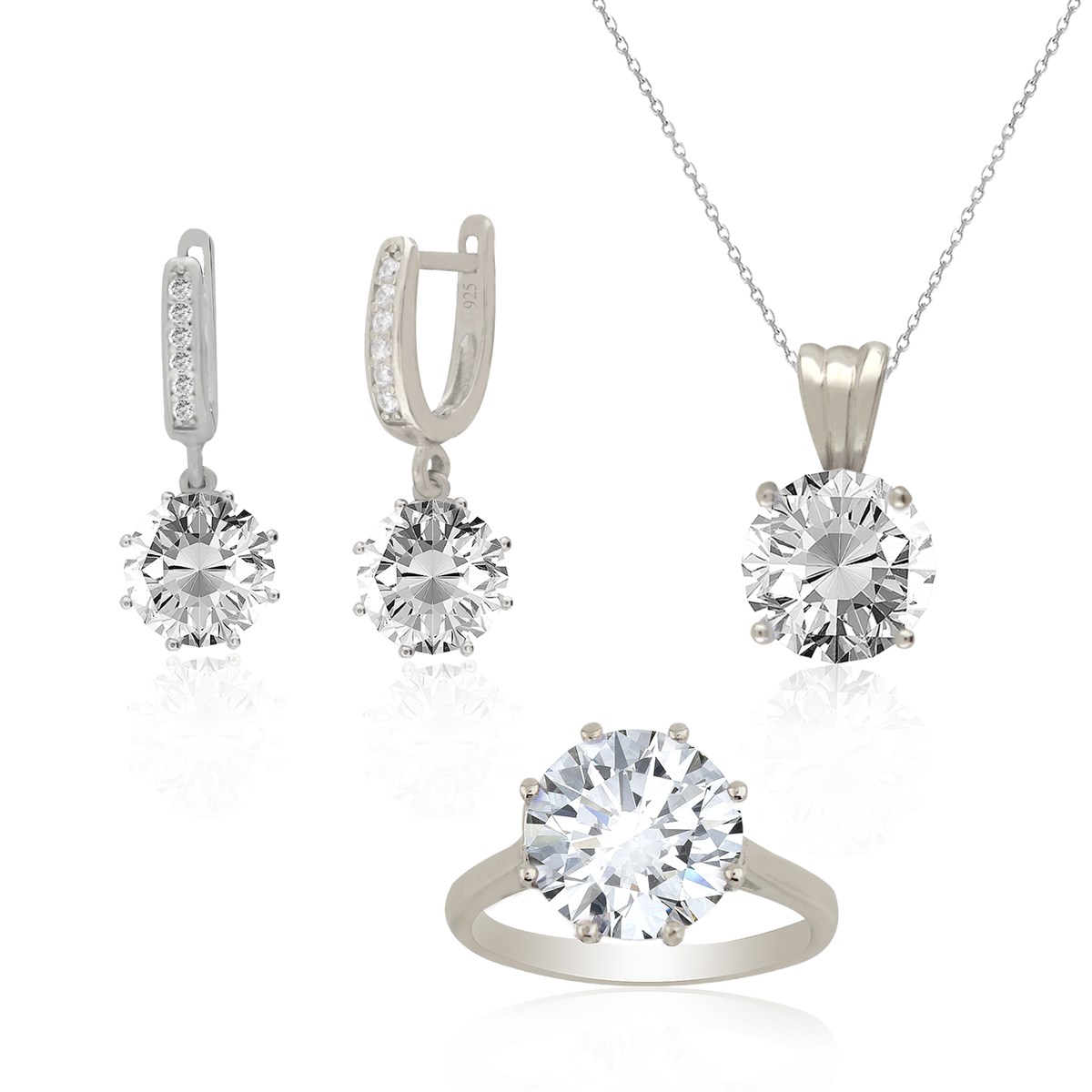 925 Ayar Gümüş Şık Set