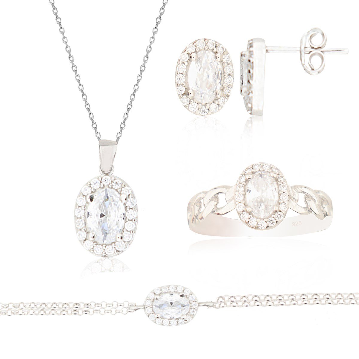 925 Ayar Gümüş Takı Seti