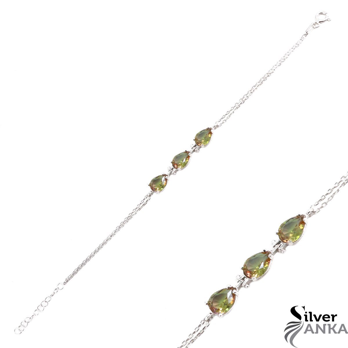 Zultanit taşlı bileklik