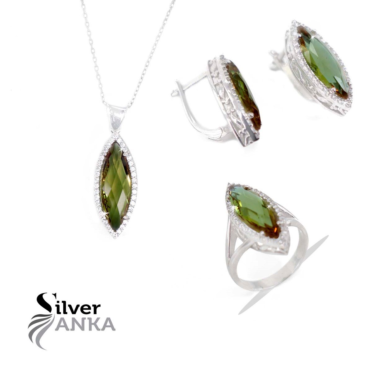 Zultanit taşlı set