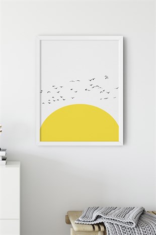 Çizim Güneş Poster