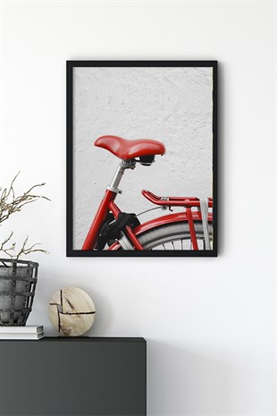 Kırmızı Bisiklet Poster