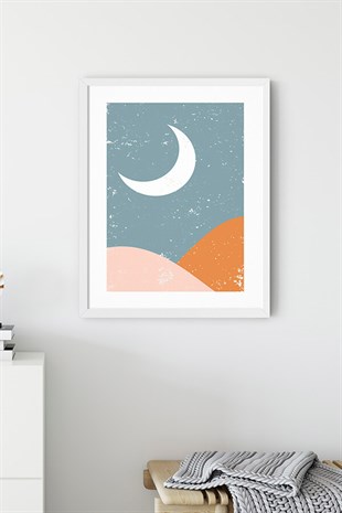Moon Poster Tablo
