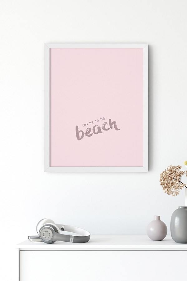 Beach Motto Poster