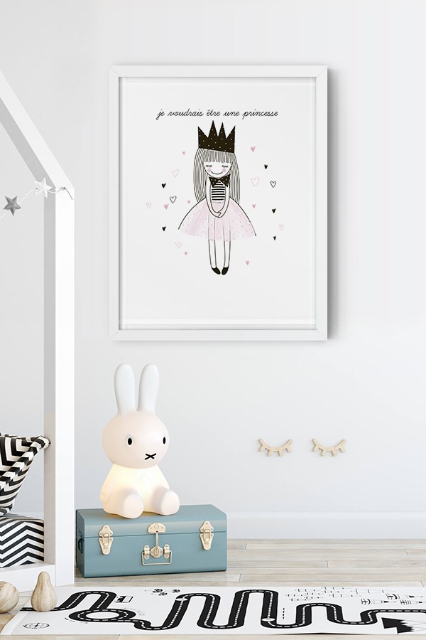 Little Princess Nursery Room Poster