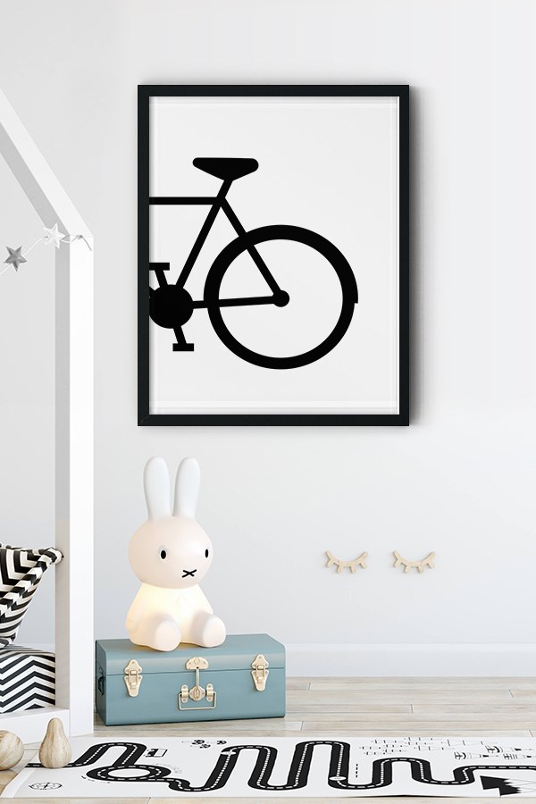Bicycle Nursery Room Poster No:2