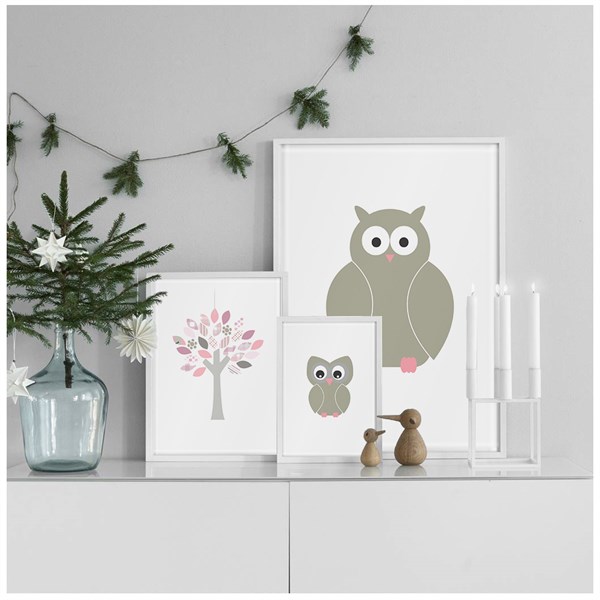Owl Nursery Room Gallery Wall