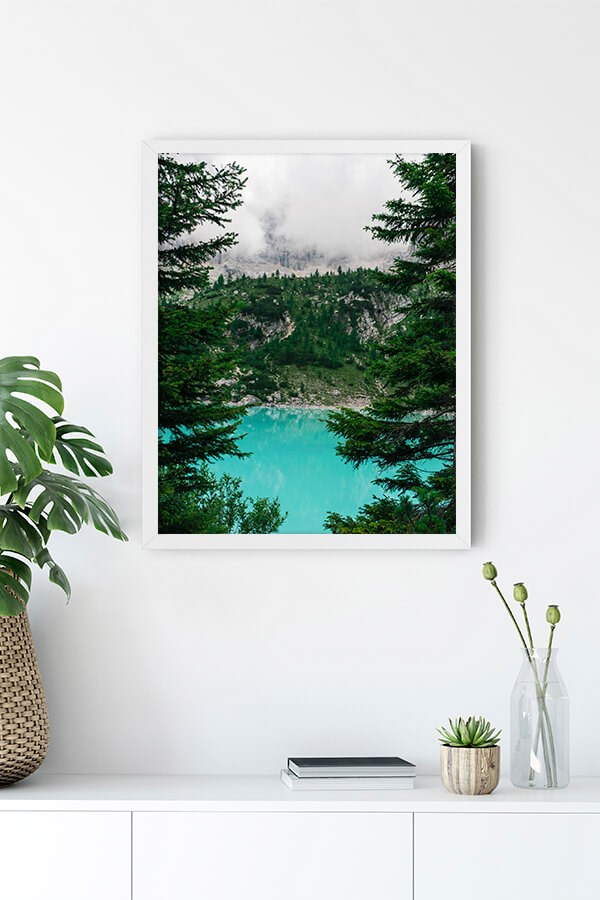Lake Landscape Poster