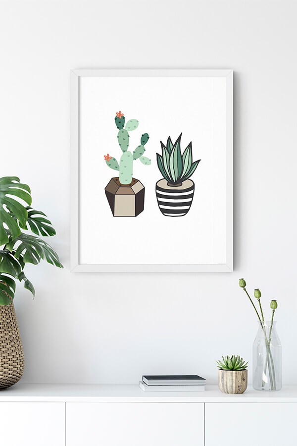 Twice Cactus Poster