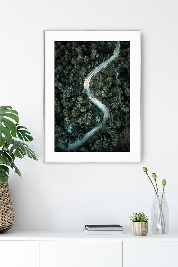 Panoramic Forest Poster