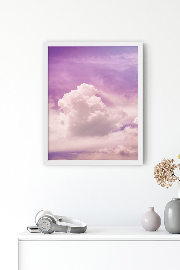 Purple Sky Poster
