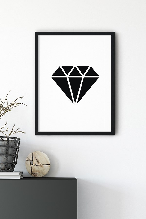 Black Diamond Poster