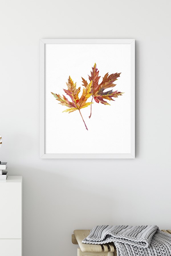 Fall Leaf Poster