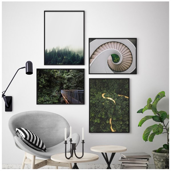 Endless Forest Gallery Wall