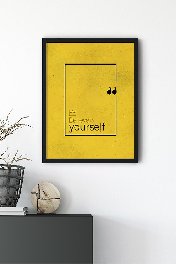 Yourself Motto Poster