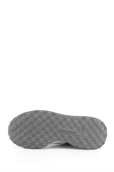 Erkek Beyaz Bağcıklı Hakiki Deri Comfort Sneaker